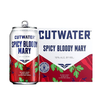 Cutwater - Spicy Bloody Mary Ready to Serve Cocktail (4 Pack) - TIPXY