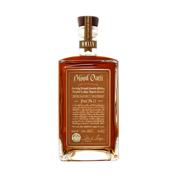 Blood Oath - Very Limited Release Pact No 11 Kentucky Straight Bourbon - TIPXY