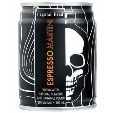 Crystal Head - Small Batch Espresso Martini Ready to Drink Cocktail (24 Pack) - TIPXY