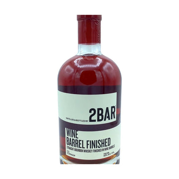 2Bar - Wine Barrel Finished Straight Bourbon - TIPXY
