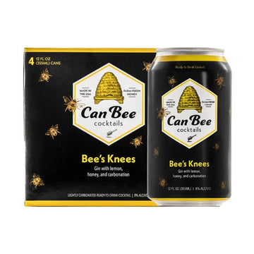 Black Button CanBee Bees Knees 24 pack - TIPXY