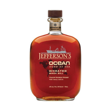 Jefferson's - Ocean Aged at Sea Wheated Mash Bill Straight Bourbon Whiskey Voyage 29 - TIPXY