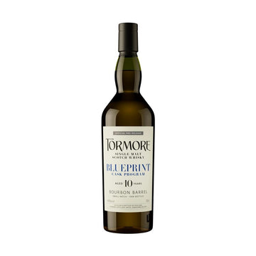 Tormore - Blueprint 10 Year Old Bourbon Barrel Speyside Single Malt Scotch - TIPXY