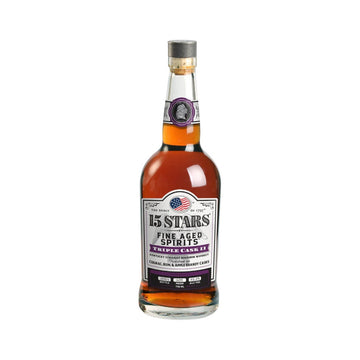 15 Stars - Triple Cask II Kentucky Straight Bourbon Whiskey Finished in Cognac Rum and Apple Brandy Casks