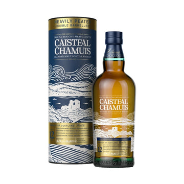 Caisteal Chamuis - 12 Year Old Heavily Peated Double Barreled Blended Malt Scotch Whisky - TIPXY