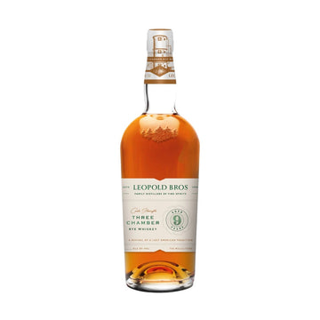 Leopold Bros - 9 Year Old Three Chamber Cask Strength Rye Whiskey - TIPXY