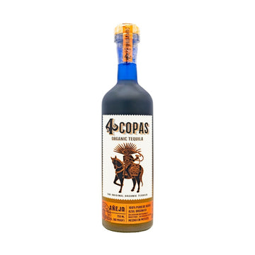 4 Copas - The Original Organic Anejo Tequila - TIPXY
