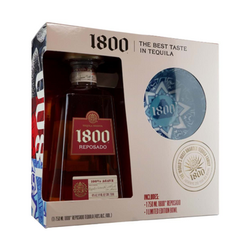 1800 - Tequila Reposado Gift Set - TIPXY