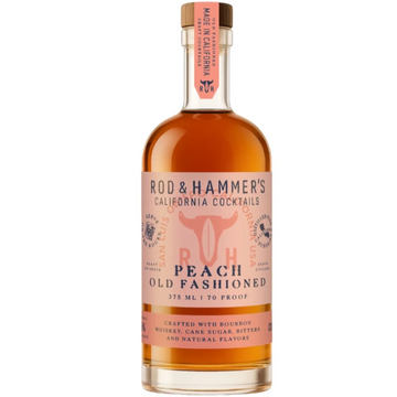 Rod & Hammer's - Peach Old Fashioned Ready to Drink Cocktail