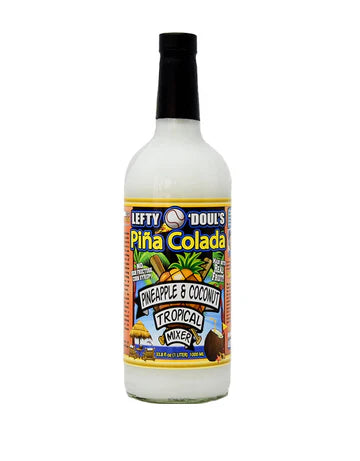 Lefty Doul's - Pineapple and Coconut Tropical Mixer Colada - TIPXY