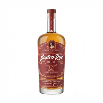 Sextro Rye - Red Label Cask Strength Authentic Prohibition Rye Whiskey - TIPXY