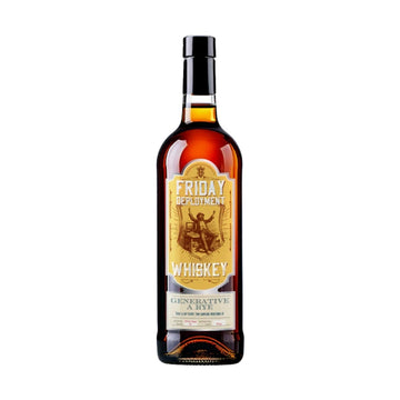 Friday Deployment Spirits - Generative A Rye Whiskey - TIPXY