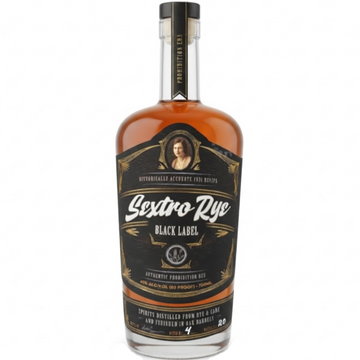 Sextro Rye - Black Label Authentic Prohibition Rye Whiskey