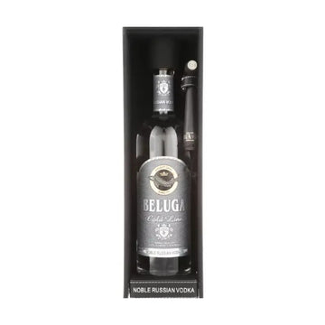 Beluga - Gold Line Vodka Gift Set with Leather box - TIPXY