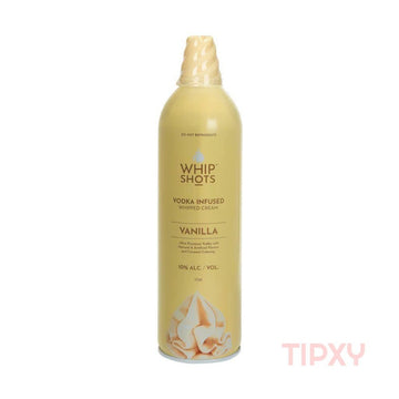 Whip Shots - Vanilla Infused Vodka Whipped Cream - TIPXY