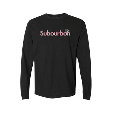 Subourbon Life - Black Long Sleeve Tee Shirt - TIPXY
