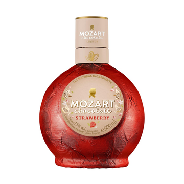 Mozart - White Chocolate Strawberry Cream Liqueur - TIPXY