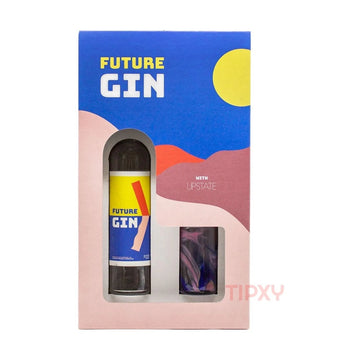Future Gin with Upstate /w 1 glass Cup Gift Box Set - TIPXY