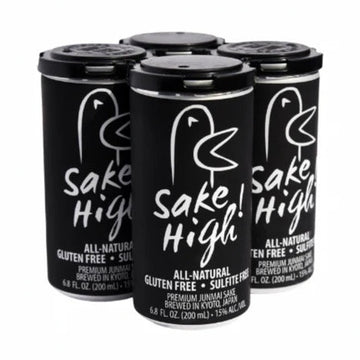 Sake High - Premium Junmai Sake Verison 2 (4 pack) - TIPXY