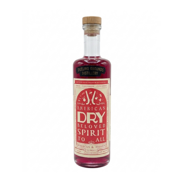 Dueling Grounds Distillery - American Dry Gin with Hibiscus & Honey - TIPXY