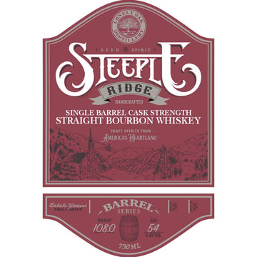 Lonely Oak - Steeple Ridge Single Barrel Cask Strength Barrel Series - TIPXY