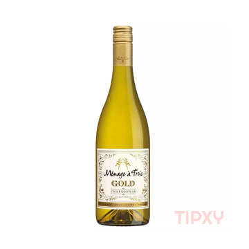 Menage a Trois - Gold Chardonnay Dry White Wine - TIPXY