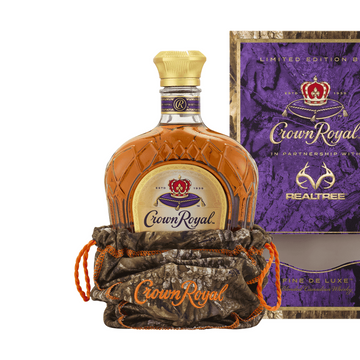 Crown Royal - Fine De Luxe Blended Canadian Whisky (Realtree Limited Edition Camo Bag) - TIPXY