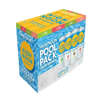 High Noon - Limited Edition Pool Pack Vodka Seltzer Variety Pack (8 Count) - TIPXY