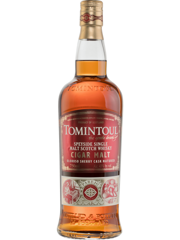 Tomintoul Cigar Scotch