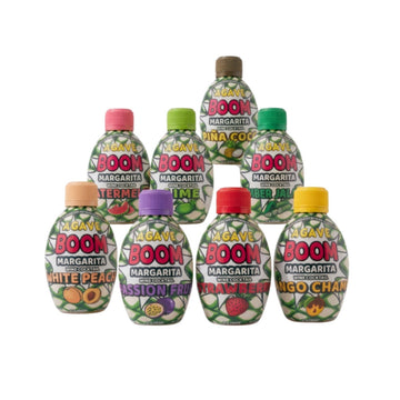 Agave Boom - Rainbow Variety Pack Ready to Drink Margarita Cocktails (8 Pack)