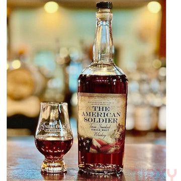 Andalusia Whiskey Co - The American Soldier Texas Smoked Single Malt Whiskey