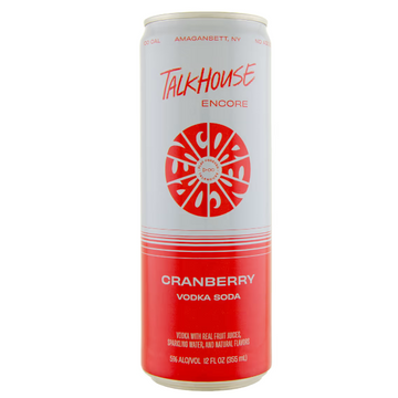Talkhouse Encore - Cranberry Vodka Soda (24 pack) - TIPXY