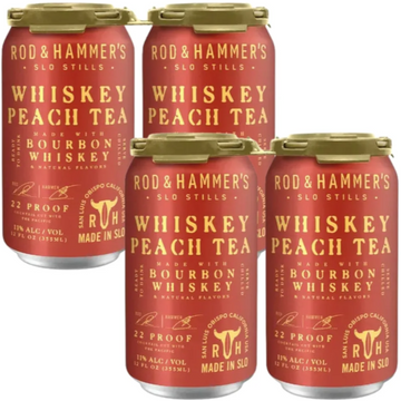 Rod & Hammer's - Whiskey Peach Tea Ready to Drink Cocktail - TIPXY