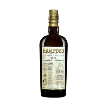 Hampden Estate - 1753 Pure Single Jamaican Rum - TIPXY