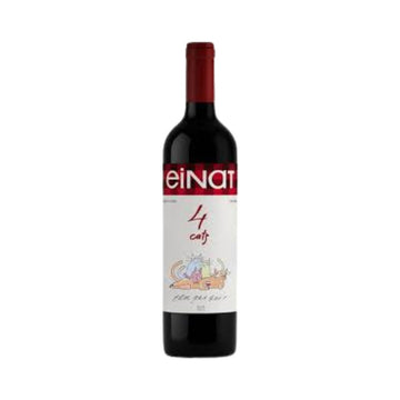 Einat - 4 Cats Dry Red Blend Wine