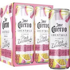 Jose Cuervo - Sparkling Pink Lemonade Margarita Ready to Serve Cocktail (4 Pack) - TIPXY