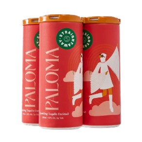 StraightAway Cocktails - Paloma Tequila Ready to Serve Cocktail (4 Pack Cans) - TIPXY