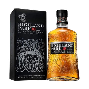 Highland Park - 18 Year Single Malt Scotch Whisky Viking Pride