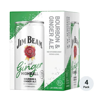 Jim Beam - Ginger Highball Cocktails Ready-to-Drink Cocktail