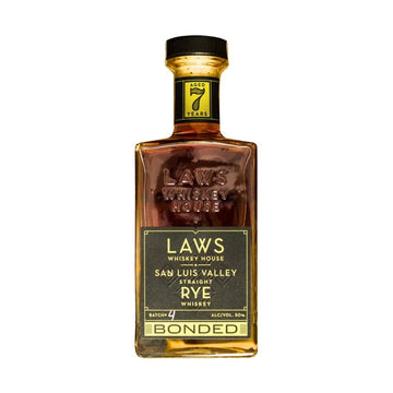 Laws Whiskey House - San Luis Valley Bottled in Bond Rye Whiskey
