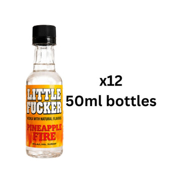 Little Fucker - Pineapple Fire Flavored Vodka (12 Pack)