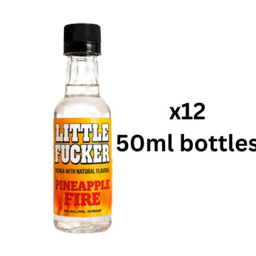 Little Fucker - Pineapple Fire Flavored Vodka (12 Pack)