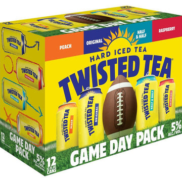 Twisted Tea - Game Day Pack Hard Iced Tea (12 Pack) - TIPXY