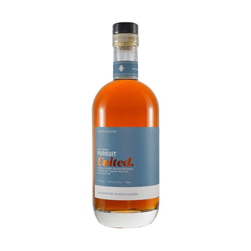 Pursuit United - Blended Straight Bourbon Whiskeys Finished With Toasted American and French Oak