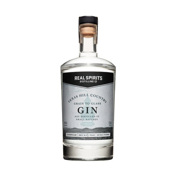 Real Spirits - Texas Hill Country Grain to Glass Gin