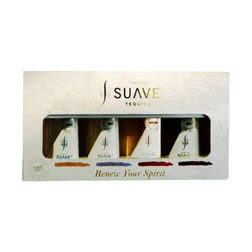 Suave - Organic Tequila Gift Set (4 Pack)