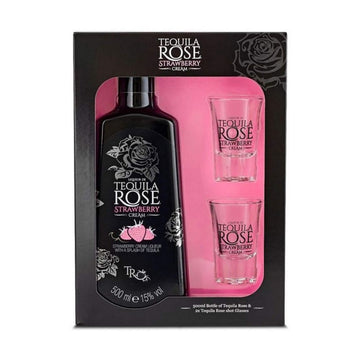 Tequila Rose - Strawberry Cream Liqueur and Tequila Gift-set