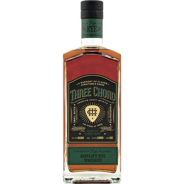 Three Chord - Amplify Rye Whiskey Small Batch (Batch no 0011)