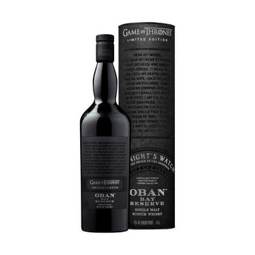 GOT Oban Reserve: Game of Thrones The Nights Watch Single Malt Scotch Whisky - TIPXY