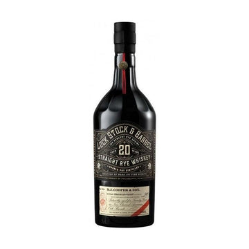 Lock Stock & Barrel - 20 Year Old Rye Whiskey - TIPXY